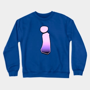 Letter i - Pink fade Crewneck Sweatshirt